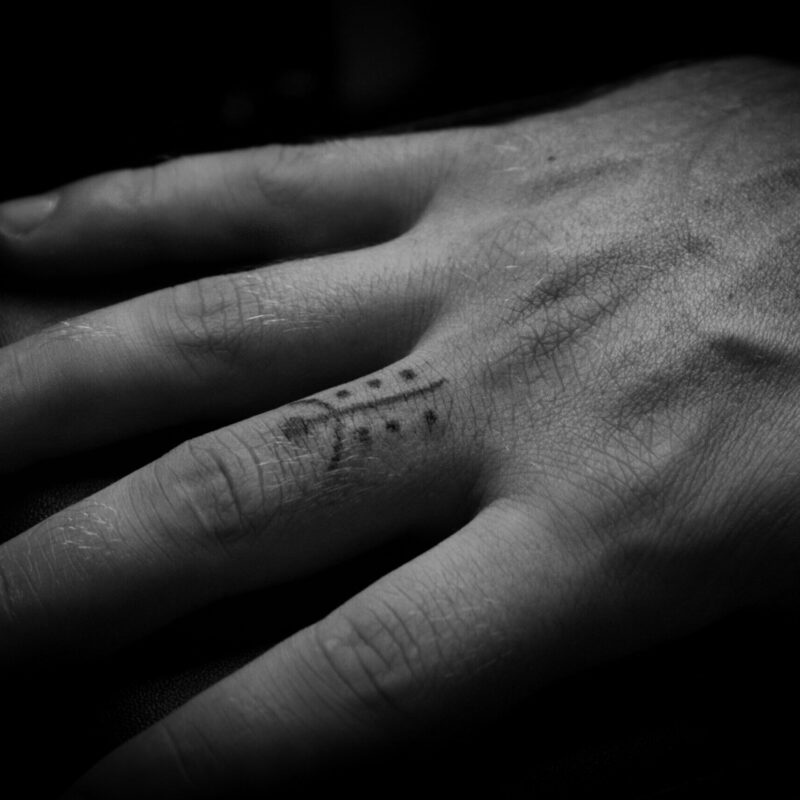 Tattoo hand klein