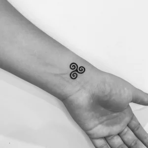 Triskelion tattoo Keltische